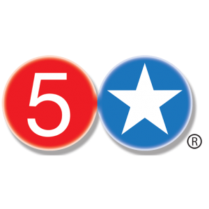 5 Star Burgers Logo - Albuquerque, Santa fe, Taos, NM and Clayton and Kirkwood, MO