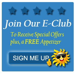sign up for emails and get a free appetizer