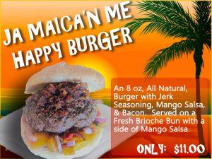 Burger of the Month - Ja' Makin Me Happy