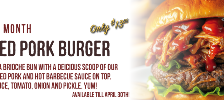 Burger of the Month Taos