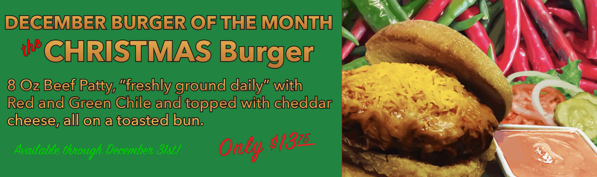 Burger of the Month Taos