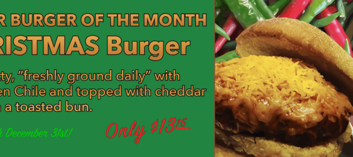 Burger of the Month Taos