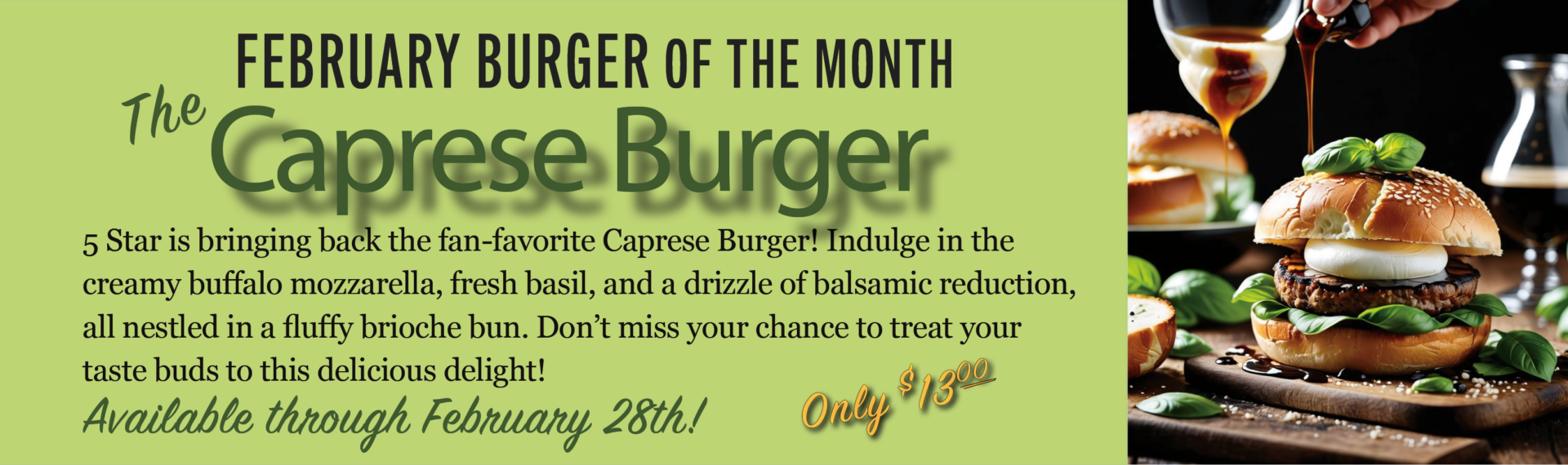 Burger of the Month Taos