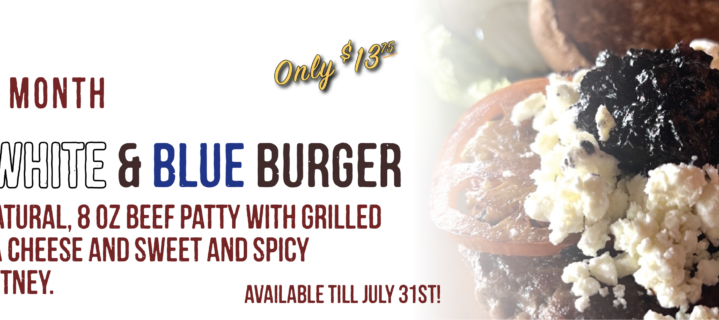 Burger of the Month Taos