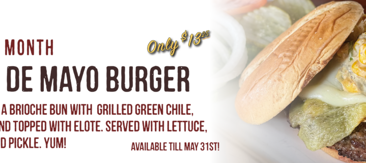 Burger of the Month Taos