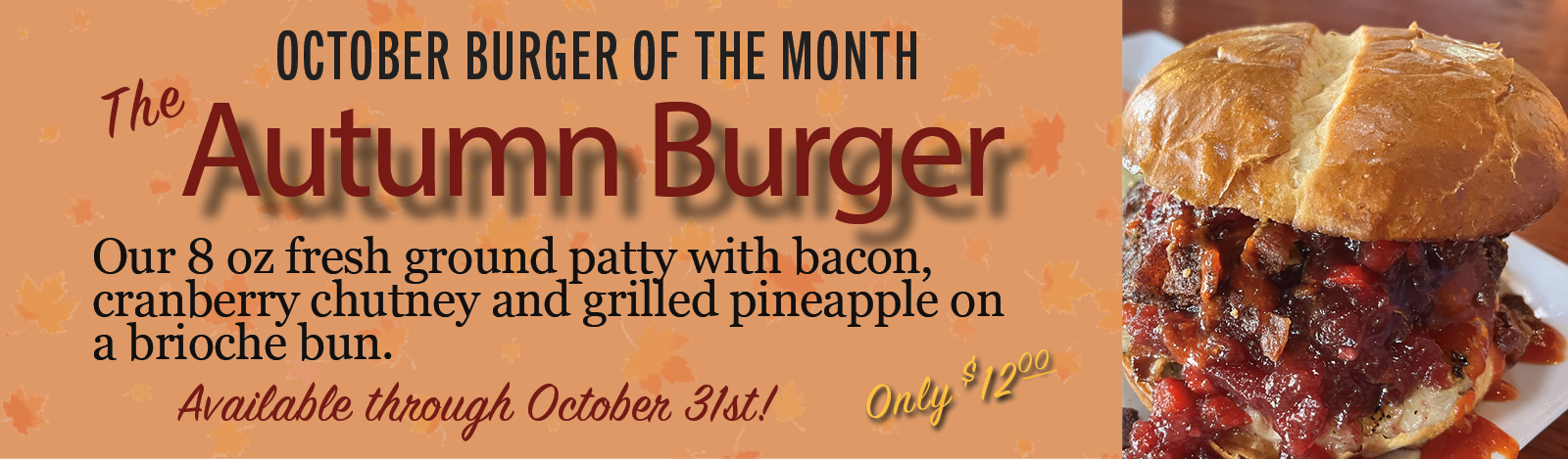 Burger of the Month Taos