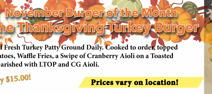 Burger of the Month Albuquerque